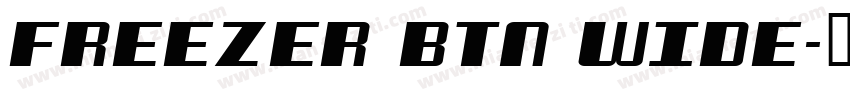 Freezer BTN Wide字体转换